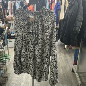 Leopard Print Women's Top